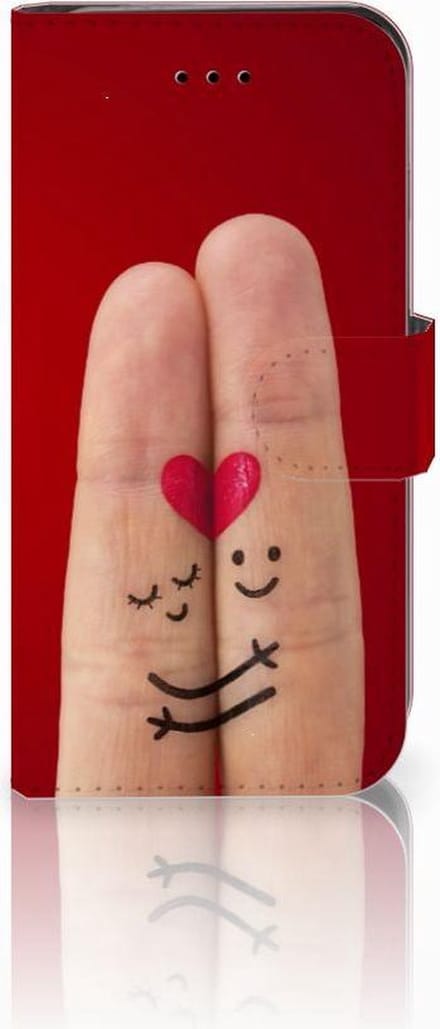 iPhone 7 | 8 | SE (2020) | SE (2022) Wallet Case met Pasjes Liefde - Origineel Romantisch Cadeau