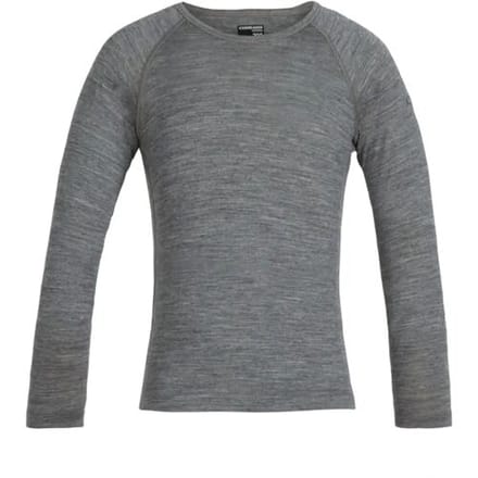 Icebreaker Kids 200 Oasis LS Crewe (Maat - 8, Kleur - Gritstone Heather)
