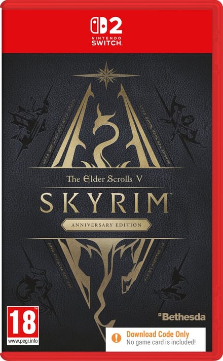The Elder Scrolls V: Skyrim - Nintendo Switch 2 (Code in Box)