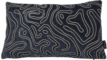 NOVÉE Sierkussen chenille flow | 30 x 50 cm | velvet/polyester