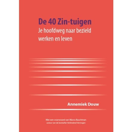De 40 Zin-Tuigen - Annemiek Douw
