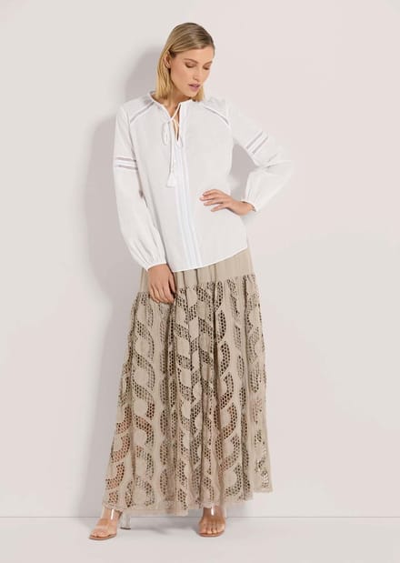 MADELEINE Blouse Blouse. Puur katoen