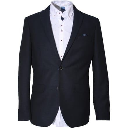 Carter & Davis - Casual colbert - Heren - 52 - Blauw - Polyester - 2628-9435