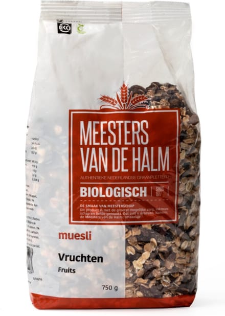 De Halm Vruchtenmuesli Eko