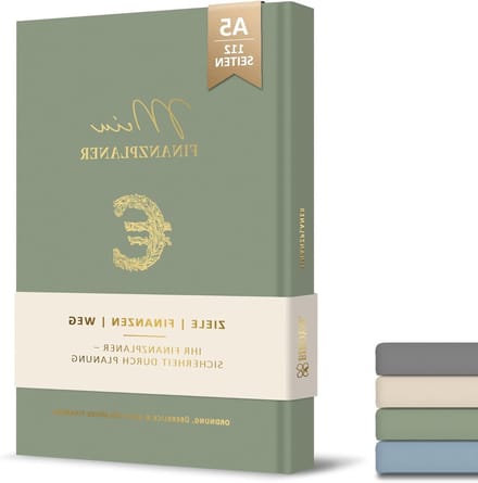 Persoonlijke Organiser in Groen, Planner voor Efficiënte Tijdplanning en Doelenstellen