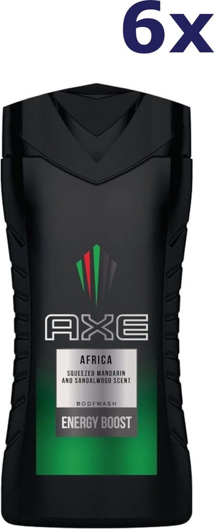 Axe - Douchegel - Africa - 250ml x 6