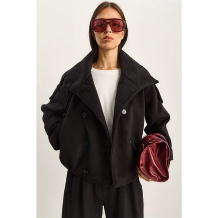 Geknoopte Oversized Jacket