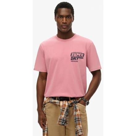 Superdry - Trade Tools losvallend T-shirt - Heren - T-shirts