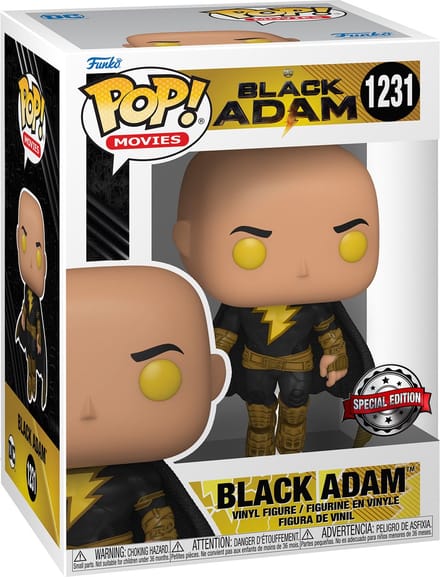Funko Black Adam - POP! Movies Flying Special Edition 9 cm Verzamelfiguur - Multicolours