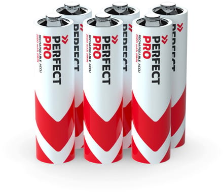 Perfectpro AA-cel - NiMH 2500 mAh - 6 stuks AA - PP-AA6