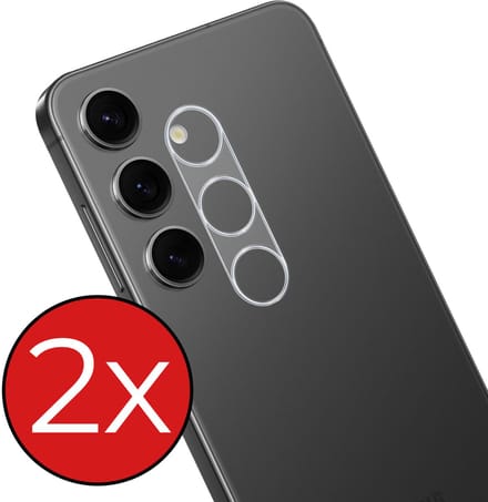Camera Lens Protector - 2 Stuks - Geschikt voor Samsung Galaxy S25 FE - Camera Screenprotector - Beschermglas - Gehard Glas - Tempered Glass - Screen Protector