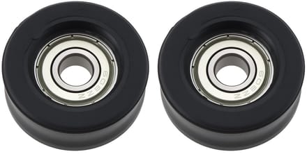 Dailygoods- Lager 608ZZ - 2 Stuks - Buiten diameter 35mm - Dikte 14.5mm - Binnen gat 8mm - Duurzame constructie - Rollager