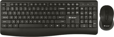 Tracer BARTIX II RF NANO - keyboard and mouse set full size - black Input Device - Keyboard and mouse set - Zwart