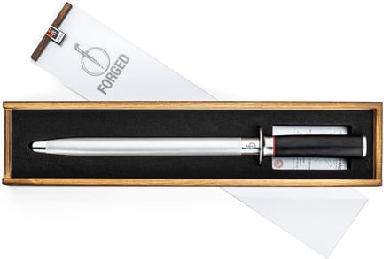 Forged Sebra Aanzetstaal 26cm - Sebrahout - In houten Giftbox