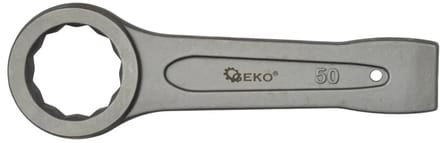 GEKO Ring Slogging Steeksleutel - 50mm - Robuust Chroom-Vanadium - Zware Klussen