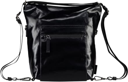 JOST schoudertas Kala 2-Way Bag Black zwart