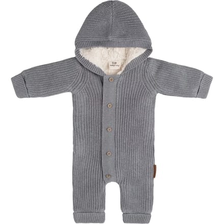 Baby's Only Overall teddy Soul - Grijs - 80 - 100% ecologisch katoen - GOTS
