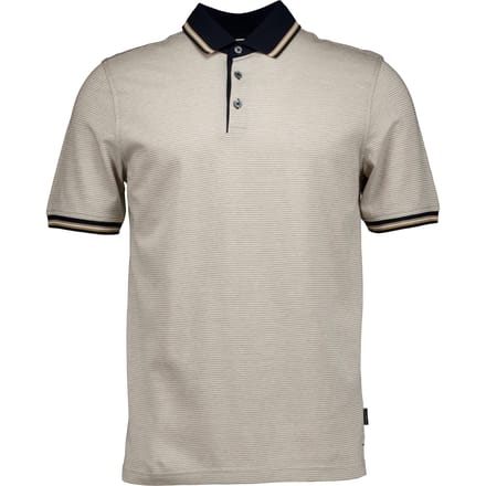 Bugatti Herren Polo 1/2 Arm Polos Beige 8150-15103e