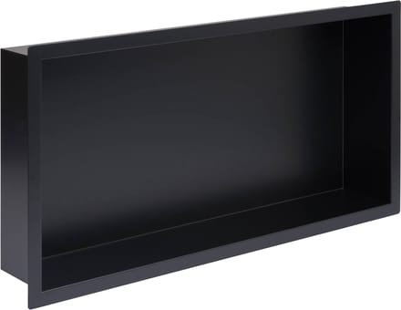 Saqu Shine inbouwnis 60x10x30cm mat zwart