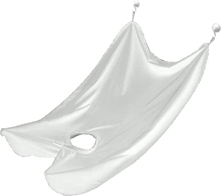Baard Schort Scheer Cape Scheer Schort Baardschort Beard Cape Baard Verzorging - Wit