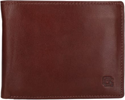 Gio Gini Classic Portemonnee Heren - Wallet voor Heren - Portefeuille van 100% Leder - Bruin