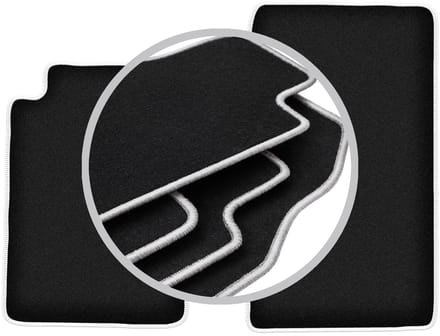 CARLUX-SILVER automatten voor: Mercedes SLK R170 cabriolet (1996-2004)