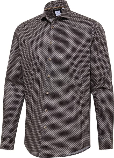 Overhemd Poplin 24/7 Stretch Navy (2715.22)