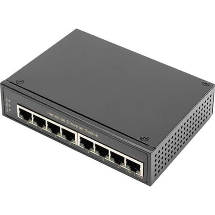 Digitus DN-651108 DN-651108 Industrial Ethernet Switch 8 poorten 10 / 100 / 1000 MBit/s