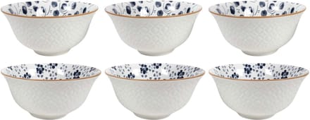 Cookinglife Soepkommen / Kommen Fleuris ø 16 cm - 6 stuks