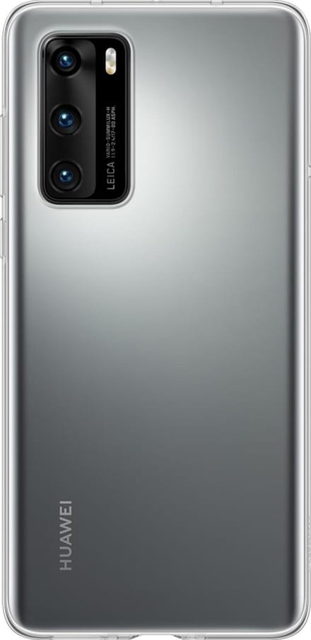 Huawei TPU Case voor de Huawei P40 - Transparant