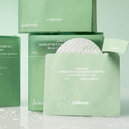 celimax Ji Woo Gae Makeup Retouching Booster Pad 30ea +RANDOM GIFT beige