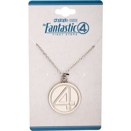 The Fantastic Four: First Steps Logo Necklace