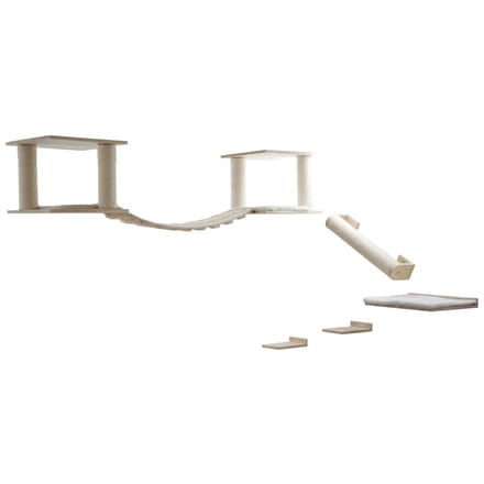 Kerbl Huisdier Kattenspeeltuin Top X Set van 7 kattenonderdelen