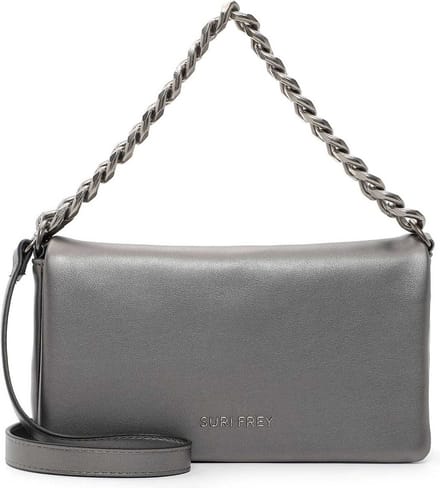 SURI FREY Schoudertas Kary Handbag Darksilver Zilverkleurig