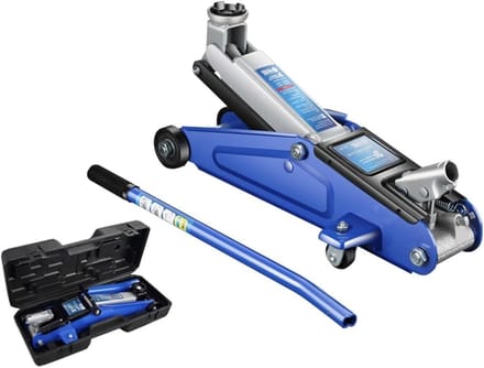 Hydraulische Krik - Autokrik - Banden Wisselen - Robuuste Constructie - 3 Ton Capaciteit - Zwart