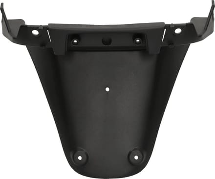 Achterspatbord Mokix voor Vespa LX zwart