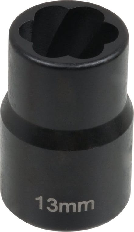 SW-Stahl spiraalgroefinzetstuk 1/2 inch, 13 mm, 05545L-13