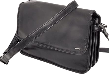 Berba | Soft | Crossbodytas | Schoudertas | Donkerblauw | Leer
