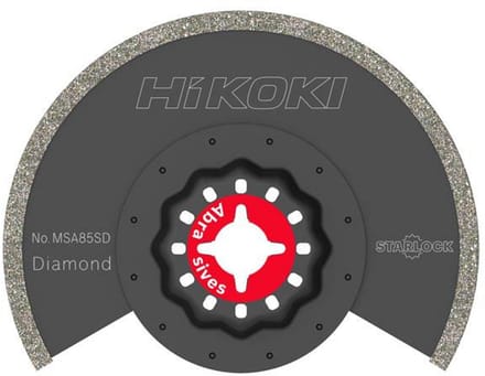 HiKOKI MSA85SD - Diamantzaagblad - 85mm - Starlock Bevestiging - Segmentzaagblad