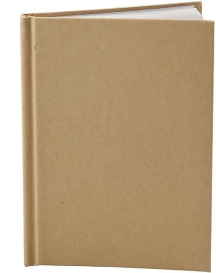 CC Notitieboek Blanco A6 Kraft