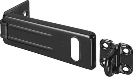 MasterLock Overvalslot - Verzinkt Staal - 110 mm - Zwart - 704EURDBLK