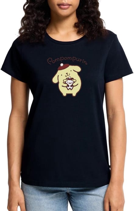 Pompompurin Met Muffin Verkleed Als Pompom Purin Premium T Shirt Dames