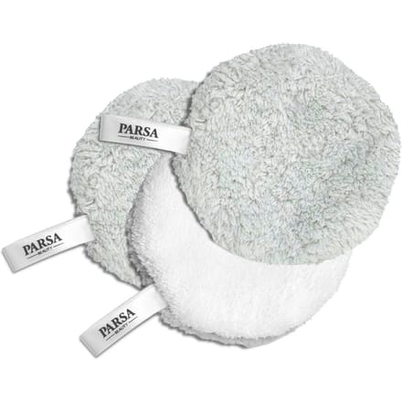 PARSA Microfiber Pads Green/White 3 st