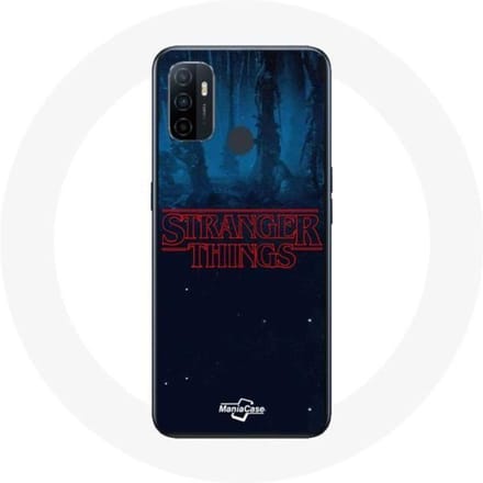 Oppo A53 hoesje Stranger Things seizoen 2 logo