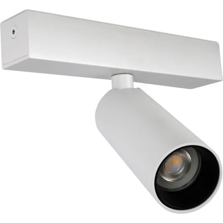 KS Verlichting opbouwspot - Vigo 1 plafondlamp - Wit - GU10 - Aluminium