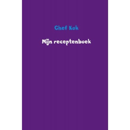 Mijn Receptenboek - Chef Kok