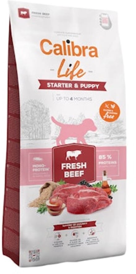 Calibra Dog Life Starter & Puppy Vers Rundvlees 2,5 kg