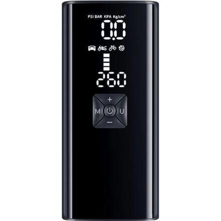 Pompe de gonflage portable 6000 mAh Utilisations gonflables multiples Convient pour le transport en extérieur noir