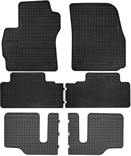 Wielganizator SolidPRO – Rubber Auto Matten – Mazda Premacy II – 2005-2010 – Zwart