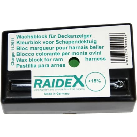 Raidex Dekblok - Voor schapen en rammen - Dekblok - Groen